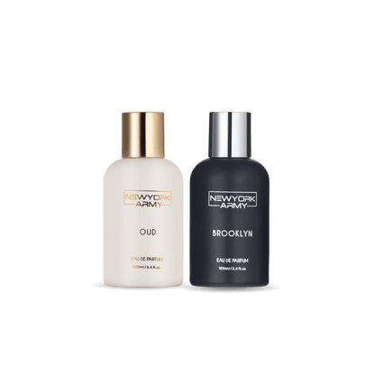 Oud 100ml + Brooklyn 100ml Combo—A Bold and New Signature Set