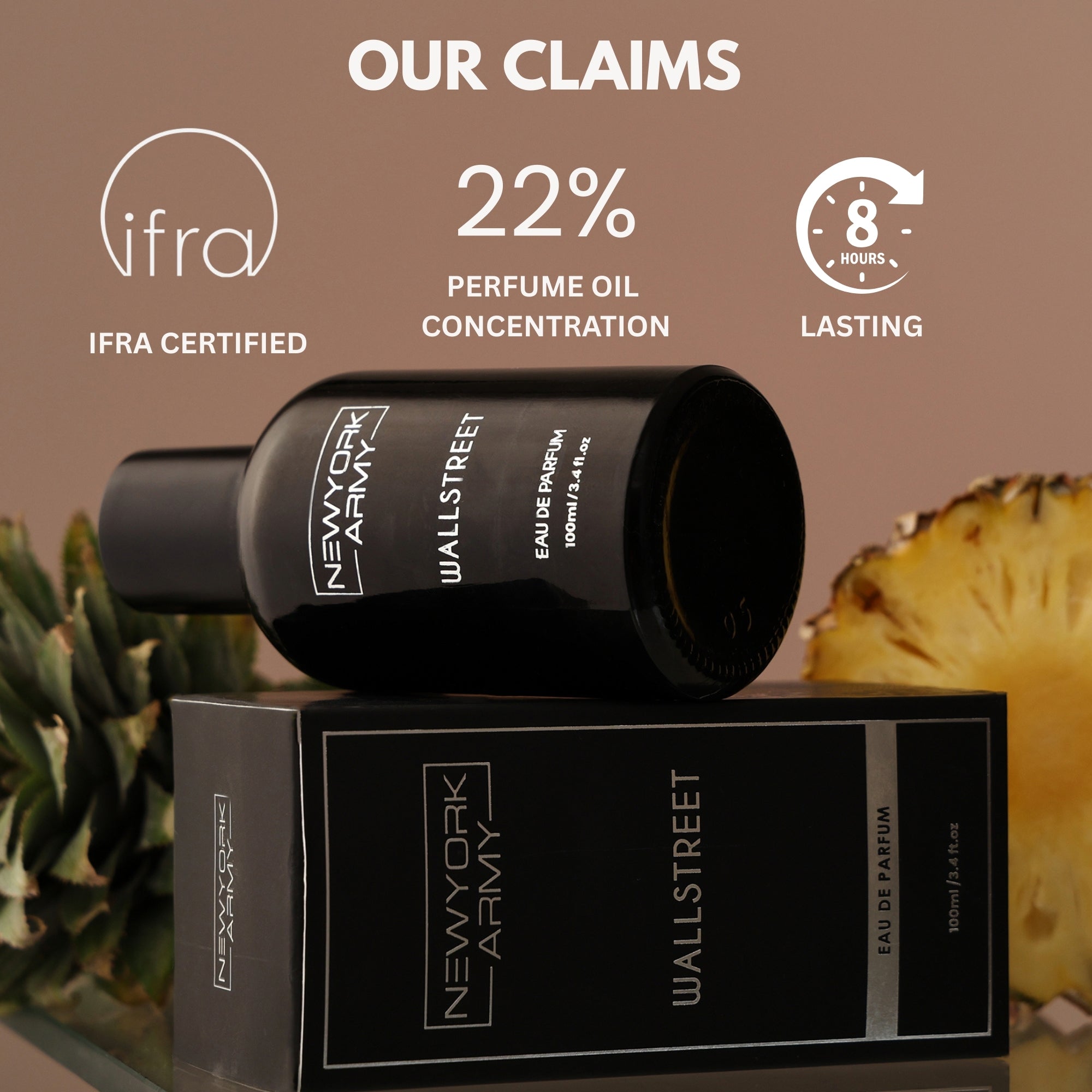 Wallstreet – Bold & Powerful Perfume for Men – 100ml