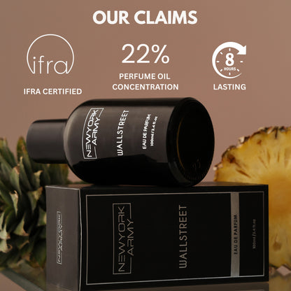 Wallstreet – Bold & Powerful Perfume for Men – 100ml