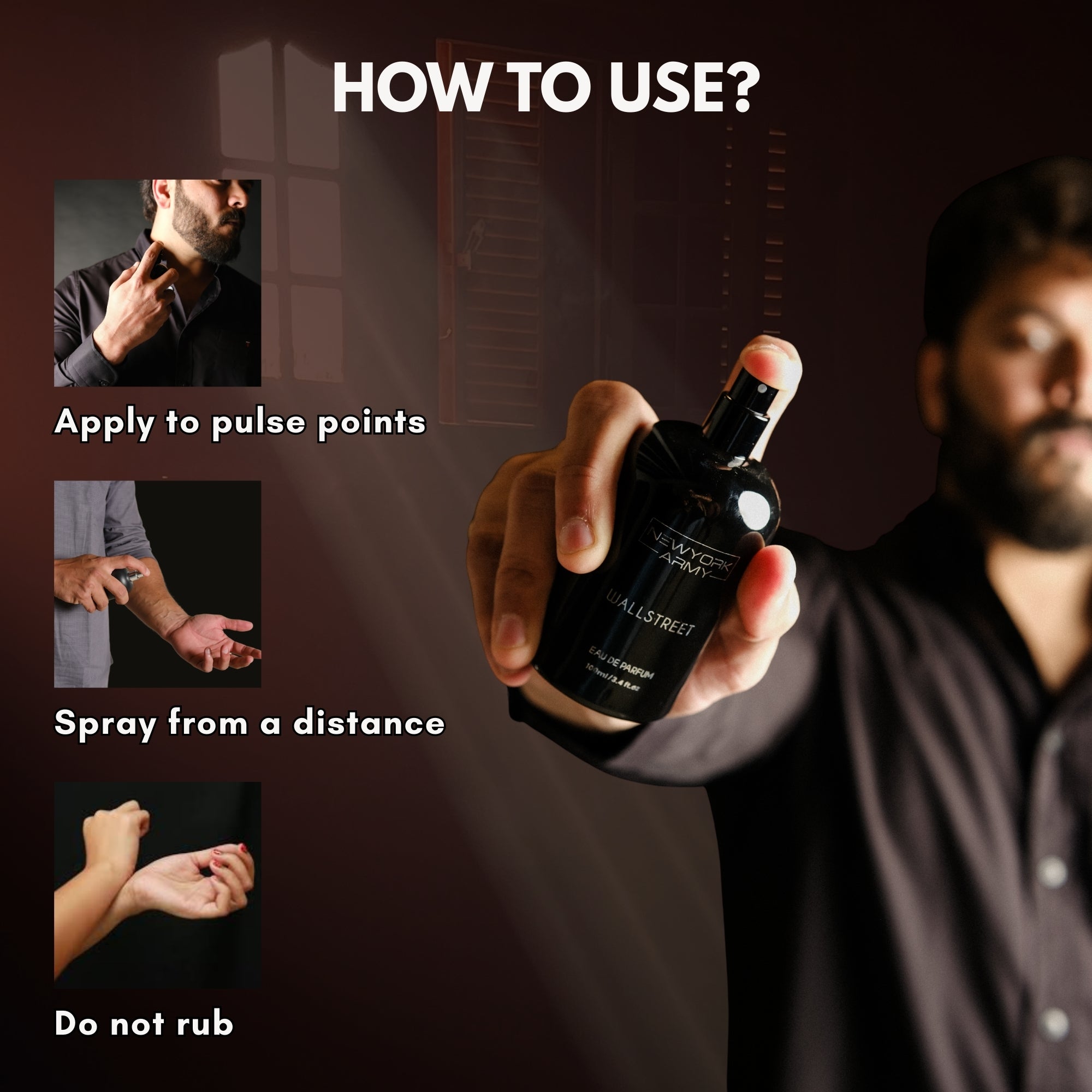 Wallstreet – Bold & Powerful Perfume for Men – 100ml