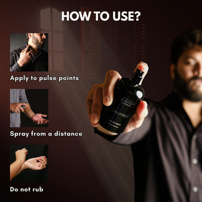 Wallstreet – Bold & Powerful Perfume for Men – 100ml