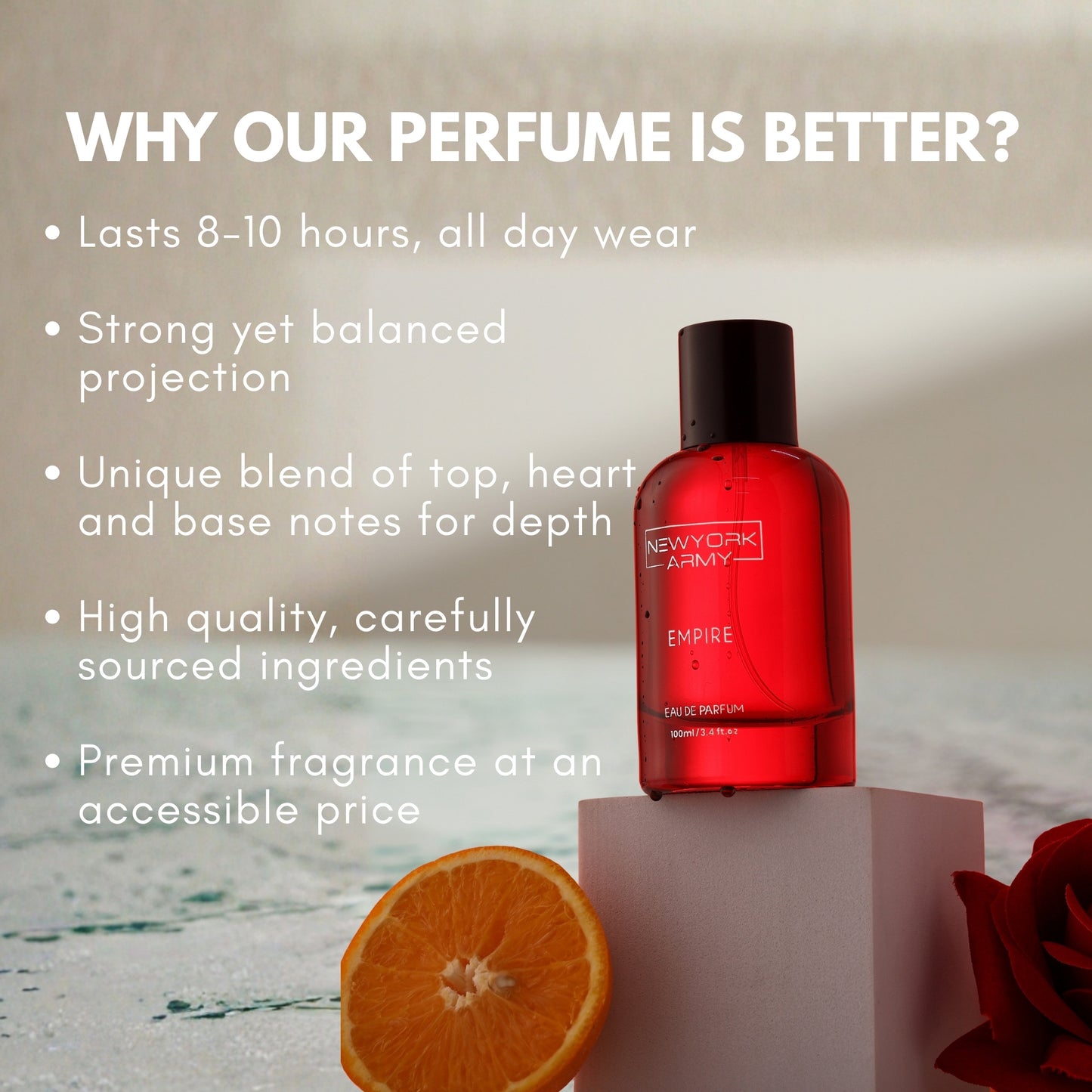 Empire – Signature Citrus Spice Perfume – 100ml