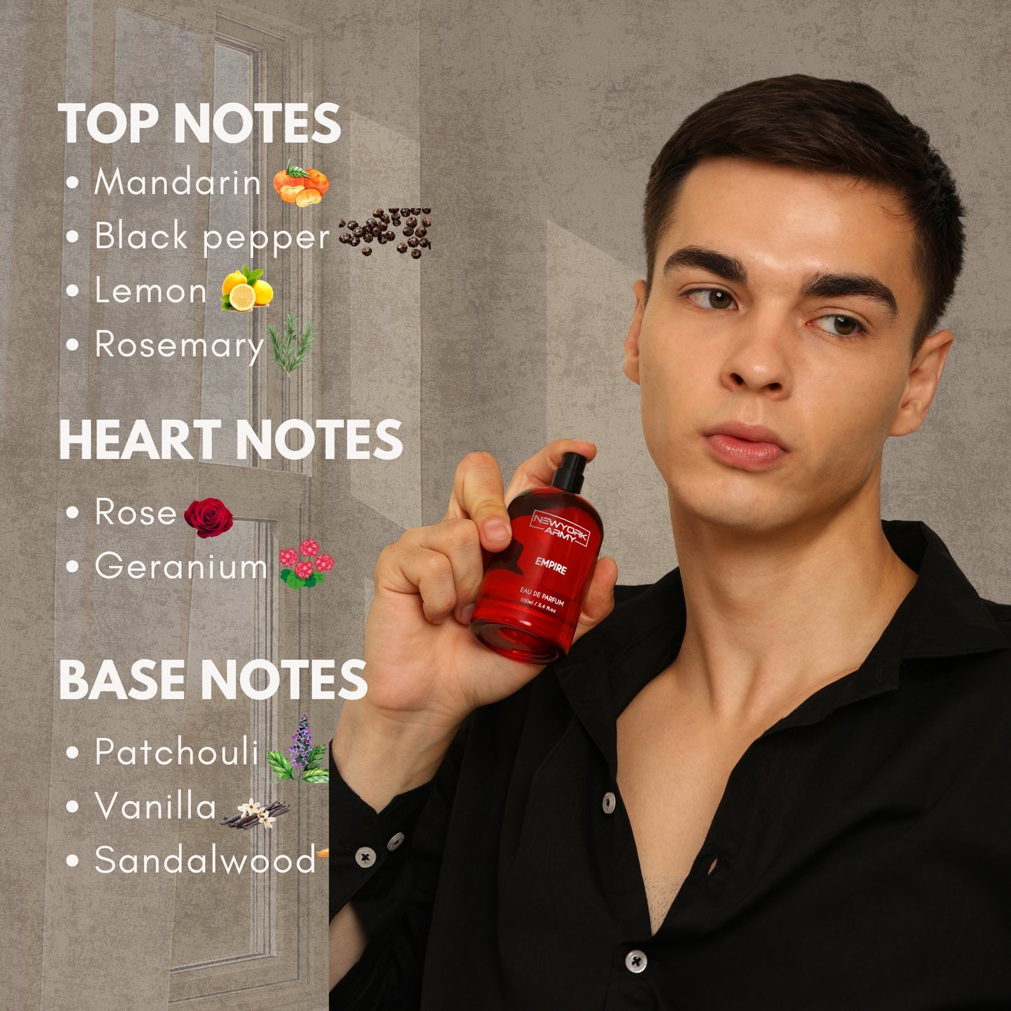 Empire – Signature Citrus Spice Perfume – 100ml